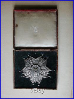 Plaque de Dignitaire ou de Président Associations de l' Empire Napoléon Ier