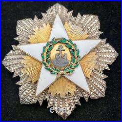 Plaque de Grand Croix en Argent Ordre de la Rédemption Africaine