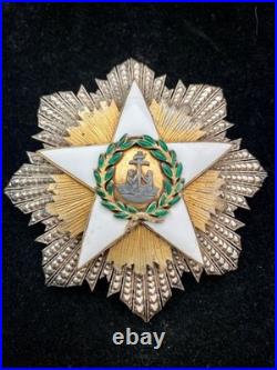 Plaque de Grand Croix en Argent Ordre de la Rédemption Africaine