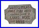 Plaque-metallique-emaillee-vintage-commemorative-au-nom-du-soldat-Louis-Noel-01-tlsz