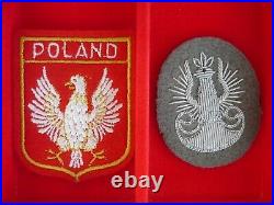 Pologne Lot 16 Ecussons Aigles Polonais