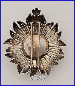 Portugal Ordre Militaire de St Benoit d'Aviz, plaque de Grand Croix, époque roy