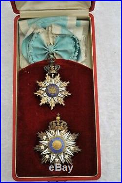 Portugal Ordre de Villa Vicosa, ensemble de Grand Croix