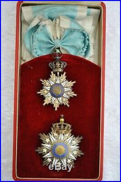 Portugal Ordre de Villa Vicosa, ensemble de Grand Croix