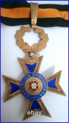 Portugal Ordre du mérite Grand officier médaille ordre breast star Do Merito