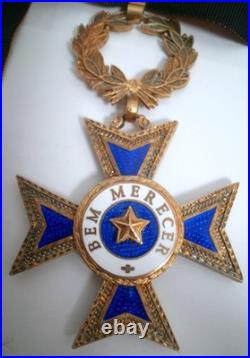 Portugal Ordre du mérite Grand officier médaille ordre breast star Do Merito