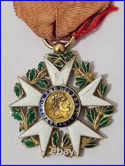 Premier Empire Officier Ordre Légion d' Honneur 1e Type (1804) OR RARE & SUPERBE