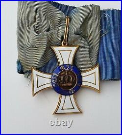 Prusse Ordre de la Couronne, croix de commandeur en or