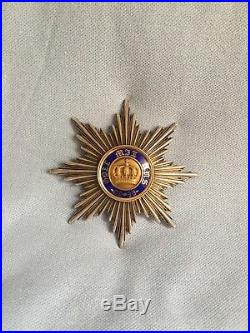 Prussia médaille state un ordre royal de la couronne première classe