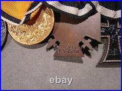 Quatre Medailles Allemande Croix De Fer Poilus 14/18 Ww1
