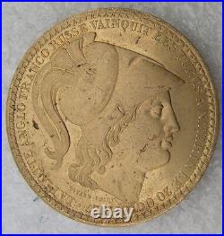 R MEDAILLE BATAILLE NAVALE NAVARIN 1827 flotte Anglo Franco Russe contre Turcs