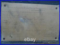 RARE MALLE OFFICIER. S/Lt. 168em RI. LES LOUPS DU BOIS LEPRETE. 1914.18