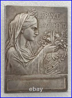 RARE MEDAILLE SECOURS AUX BLESSES 1914-1919 DIJON ww1