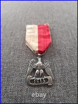 RARE Ordre Médaille Débris De L'empire Insigne ATTRIBUÉ Vétérans Napoléon 1er