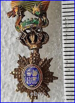 REDUCTION OFFICIER DU DRAGON D'ANNAM medaille ordre miniature