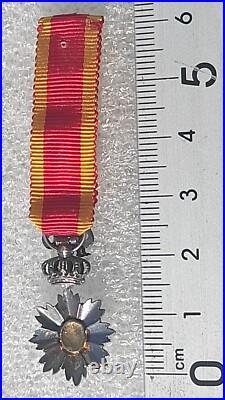 REDUCTION OFFICIER DU DRAGON D'ANNAM medaille ordre miniature