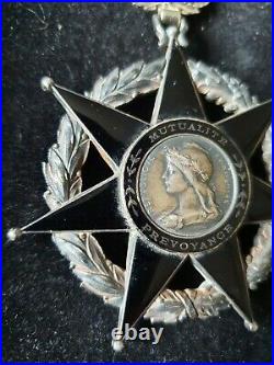 Rappel Médaille d'Or de la Mutualité Commandeur Vermeil