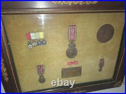 Rare Diplome Medaille Sainte Helene Napoleon Empire Marin Matelot