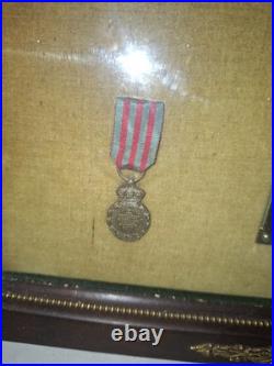 Rare Diplome Medaille Sainte Helene Napoleon Empire Marin Matelot