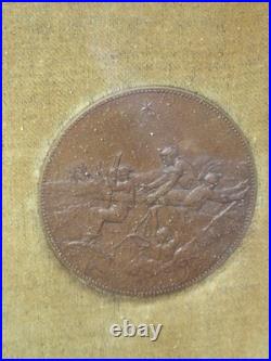 Rare Diplome Medaille Sainte Helene Napoleon Empire Marin Matelot