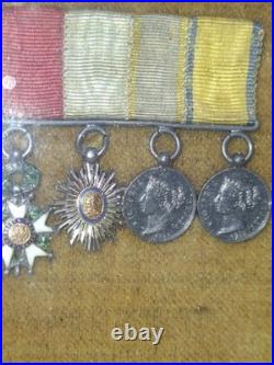 Rare Diplome Medaille Sainte Helene Napoleon Empire Marin Matelot
