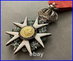 Rare Légion dhonneur 1er Empire Modèle de luxe dit de Coudray ou Biennais