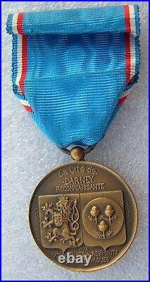 Rare Medaille 1914-1918 Medaille De Darney