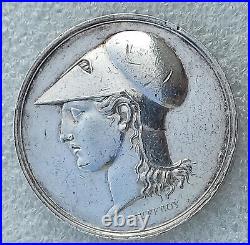 Rare Medaille Argent Chambre Des Representants 1815 Periode Des Cents Jours