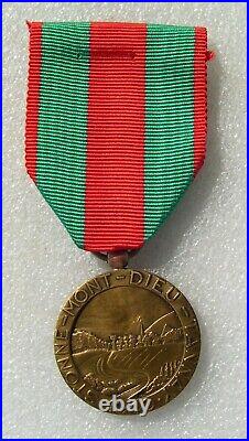 Rare Medaille De Stonne Mont-dieu Tannay 1940