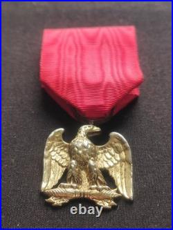 Rare Médaille De Vétérans Débris De L'empire Aigle Premier Empire Napoléon