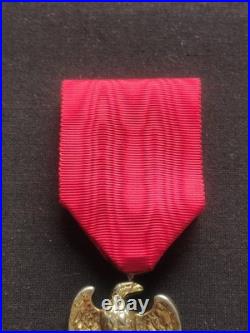 Rare Médaille De Vétérans Débris De L'empire Aigle Premier Empire Napoléon