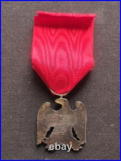 Rare Médaille De Vétérans Débris De L'empire Aigle Premier Empire Napoléon