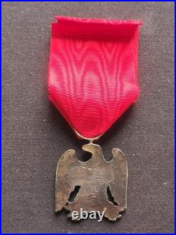 Rare Médaille De Vétérans Débris De L'empire Aigle Premier Empire Napoléon