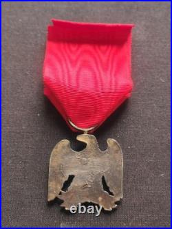 Rare Médaille De Vétérans Débris De L'empire Aigle Premier Empire Napoléon