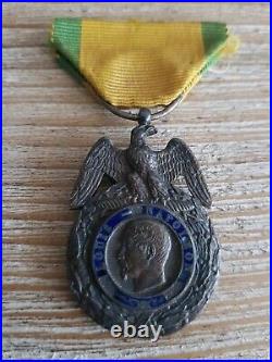 Rare Médaille Militaire Présidence / Second Empire dite du 1er type / 1852