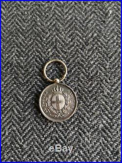 Rare Médaille Valeur Militaire Campagna DI Crimea 1854 Al Valore Militare Sarde