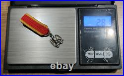 Rare Médaille Vétérans DÉBRIS DE L'EMPIRE Aigle Empire Napoléon Réduction Argent