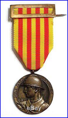 Rare Médaille des Volontaires Catalans de 1914-1918 / Légion Étrangère