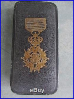 Rare écrin pour médaille Légion d'Honneur Second Empire