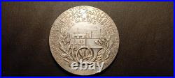 Rare médaille chasseurs à pied, en argent. Par Delamarre. Frappe d'époque