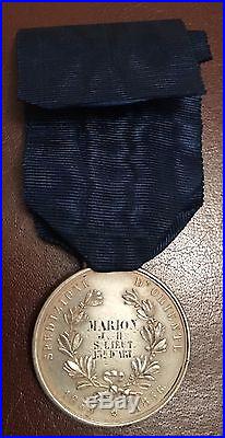 Rare médaille de la Valeur militaire sarde pour la Crimée (1855) artillerie