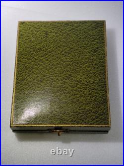 Rare médaille décoration argent 1917 Institut Musical Orléans Attribuée 64mm