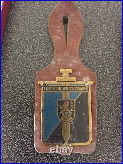 Rare médaille militaire 1ère Légion de Gendarmerie d'occupation