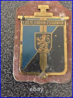 Rare médaille militaire 1ère Légion de Gendarmerie d'occupation