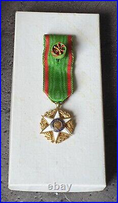 Réduction Chevalier de l'ordre du mérite agricole médaille en Or et argent