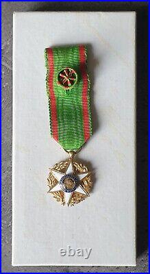 Réduction Chevalier de l'ordre du mérite agricole médaille en Or et argent