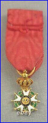 Reduction De L'ordre De La Legion D'honneur Monarchie De Juillet Henri IV En Or