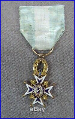 Reduction De La Medaille De L'ordre De Charles III D'espagne