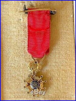 Reduction Medaille Legion D'honneur En Or Et Diamant