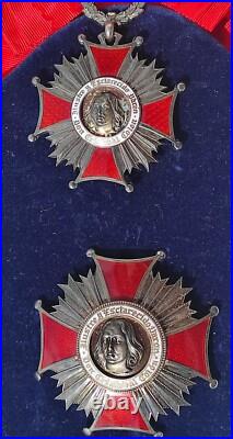 Republique Dominicaine Ensemble De Grand Croix Ordre Cristobal Columbus